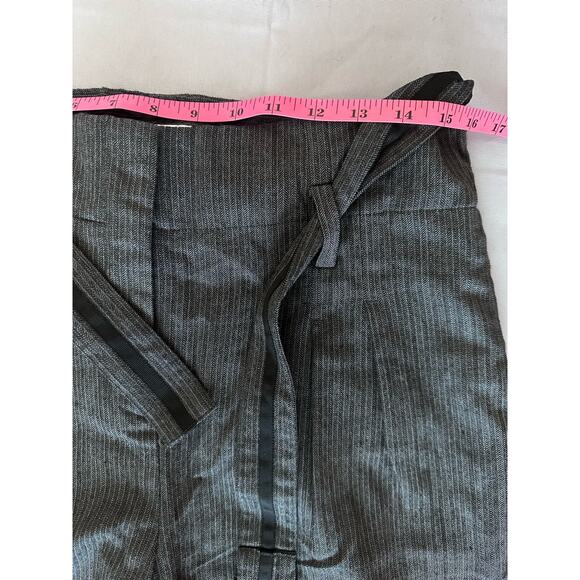 Robin Howe Women’s Gray Wool Blend Wide-leg Herringbone dress pants- size 12 - Picture 6 of 8